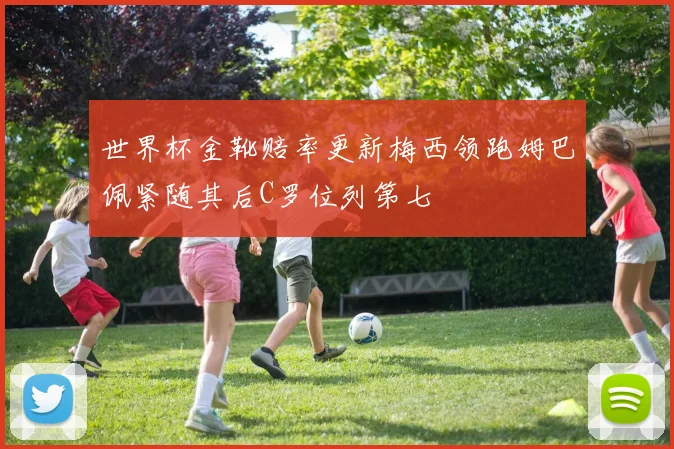 世界杯金靴赔率更新梅西领跑姆巴佩紧随其后C罗位列第七